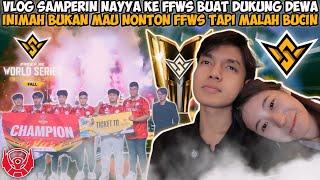 VLOG SAMPERIN NAYYA NGEDATE BUAT NONTON FFWS BANDUNG! DUKUNG DEWA EH MALAH GA JUARA BUCIN AJA DEH