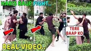 Pakistani cricketer Haris Rauf angry on Fan & fight with him in USA Heated Argument