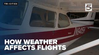 Navigating the skies: How weather affects flights