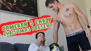 CAMERON'S EARLY CHRISTMAS PRESENT | VLOGMAS 2018 DAY 3