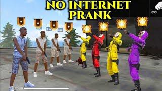 Noob No Internet Prank | Free Fire Funny Gameplay | NADIYA FF