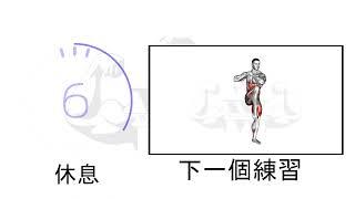 家庭锻炼以增强力量和耐力-无需跳跃或设备。你能做多少轮？