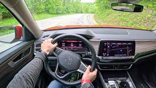 2024 Volkswagen Atlas SEL Premium R-Line - POV Quick Drive (Binaural Audio)