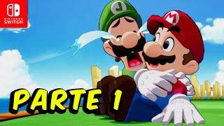 PARTE 1  MARIO y LUIGI: Conexión Fraternal en Nintendo Switch  (Gameplay en español)