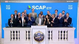 SCAP Rings Opening Bell at NYSE, July 24, 2024