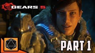 GEARS 5 First Look Gameplay Part 1 - To New Beginnings