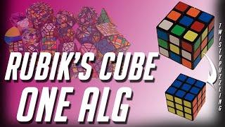 Rubik's Cube One Algorithm Tutorial