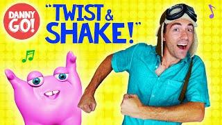 "Twist and Shake Dance!"  /// Danny Go! Brain Break Songs for Kids