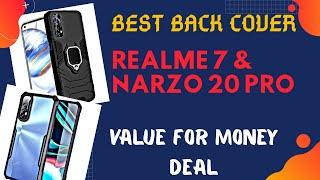 Best Back cover for Realme 7 and Realme Narzo 20 Pro | Value for Money Deal|