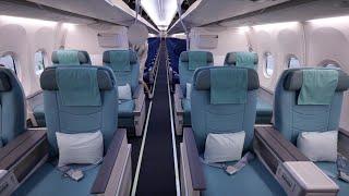 KOREAN AIR B737 MAX 8 INAUGURAL Business class