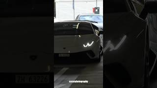 TERRORIZING PUBLIC PARKING GARAGE WITH A LAMBORGHINI HURACAN PERFORMANTE!#lamborghini #huracan #v10