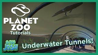 Planet Zoo Tutorials - Underwater Tunnels