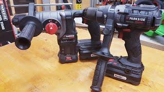 Parkside Performance Hammer drill 80Nm Vs Rotary Hammer Drill