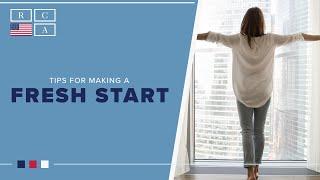 Tips For Making A Fresh Start | Recovery Centers of America 