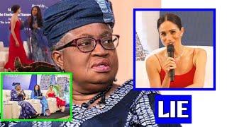 SHE'S A LIAR! Angry Dr. Ngozi SEIZE Mic From Meghan As She Claim To Be 43% Nigerian DurX Her Speech