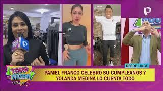 Yolanda Medina asegura no haber visto a Christian Cueva en la fiesta de Pamela Franco