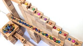 Marble run ASMR  Cubolo & HABA wooden original course assortment