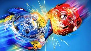 CLASSIC CLASH! Victory Valkyrie B.V Vs Storm Spriggan K.U || Beyblade Burst Battle