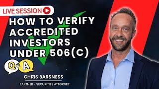 How to Verify Accredited Investors Under 506c