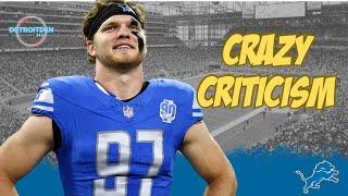 Media Accuses Detroit Lions Star DE Aidan Hutchinson Of Underperforming