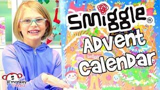 Smiggle Advent Calendar!  Entire Calendar Opening - 25 Surprises!