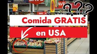 Así es un banco de Comida GRATIS en Estados Unidos. USA.