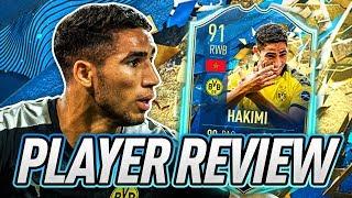 WILL HE STAY BACK?  91 TOTSSF HAKIMI PLAYER REVIEW! - FIFA 20 Ultimate Team