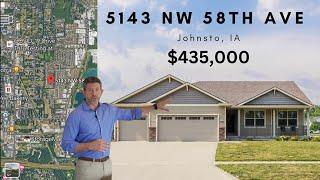 Home for sale in Johnston Iowa, take the home tour with Tim Scheib Realtor