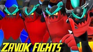 Evolution of Zavok Battles in Sonic Games (2013-2019)