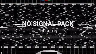 No Signal Pack V.2 Stock Motion Graphics