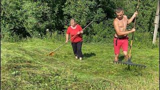 How a young man lives and works with his family in the mountains