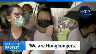 HKFP People of Protest: "We are not Chinese, we are not British, we are Hongkongers"