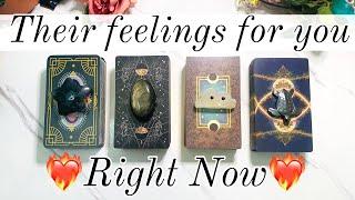 ️‍Their Thoughts and Feelings for you Right Now️‍ Pick a Card Love tarot Reading