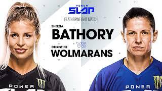 Sheena Bathory vs Christine Wolmarans | Power Slap 5 Full Match