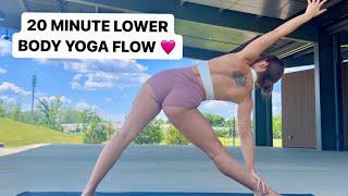 20 Minute Lower Body Yoga Flow | Hamstrings, Hips, & Groin