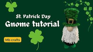 St.Patrick’s day gnome tutorial