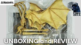 S.H.MonsterArts King Ghidorah (Special Color Version) Unboxing & Review