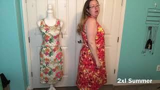 The LuLaRoe Summer dress on me!