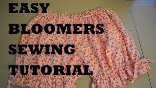 EASY Bloomers Sewing Tutorial Lolita Cute