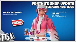 *NEW* AKARI SKIN & BATMAN RETURN! Fortnite Item Shop [February 12th, 2025] (Fortnite Chapter 6)