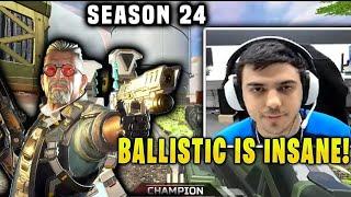 ImperialHal's FIRST WIN with New Buffed Ballistic in Apex Legends Season 24