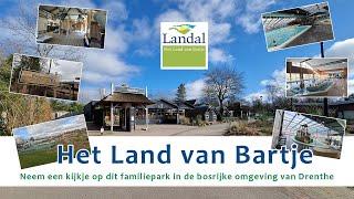 Landal Het Land van Bartje in Ees zwembad spraypark Ponyranch Bartjes Boerderij NL 4k