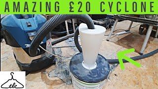 £20 Cyclone Dust Collector Separator For Hoovers And extractors JUST BUY ONE...  Vid#65