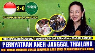  KAGET SETENGAH MATI !! PM Thailand Malah NGOMONG ANEH Begini Usai Lihat Arab Saudi Keok vs Timnas