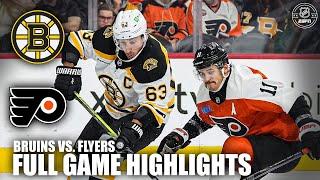 Boston Bruins vs. Philadelphia Flyers | Full Game Highlights | ESPN NHL