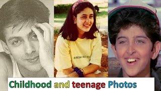 Bollywood Celebrities Rare Childhood and teenage Photos