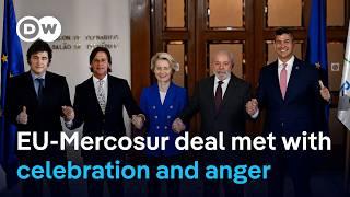 EU and Mercosur seal free trade agreement | DW News