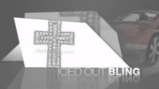 Mega Bling Bling Cross & Chain Small