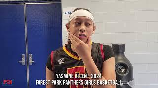 PSN Minute: Yasmine Allen - Forest Park Panthers