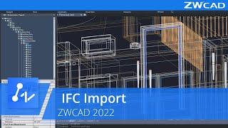[ZWCAD KOREA] ZWCAD 2022 신기능 소개 - ZW2022 IFC가져오기 기능 #CAD기능 #CAD강의 #캐드기초